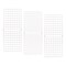 Econoco 2'x5' Chrome Portable Grid Panel, Pack Of 3 C2X5 - alternate 5